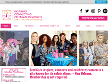 Tablet Screenshot of festigals.org